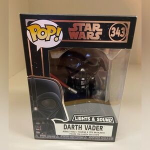Funko Pop Darth Vader 343 - Star Wars Bobble Head